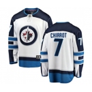 Youth Winnipeg Jets #7 Ben Chiarot Fanatics Branded White Away Breakaway NHL Jersey