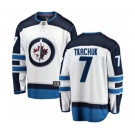 Youth Winnipeg Jets #7 Keith Tkachuk Fanatics Branded White Away Breakaway NHL Jersey