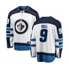 Youth Winnipeg Jets #9 Bobby Hull Fanatics Branded White Away Breakaway NHL Jersey