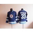 youth nhl jerseys winnipeg jets #33 byfuglien blue
