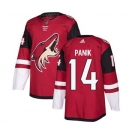 Men's Coyotes #14 Richard Panik Maroon Home Stitched Hockey Jersey