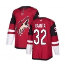 Men's Coyotes #32 Antti Raanta Maroon Home Stitched Hockey Jersey