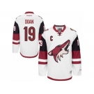 Men's Reebok Arizona Coyotes #19 Shane Doan Authentic White Away NHL Jersey