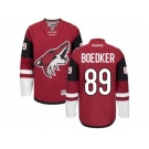 Men's Reebok Arizona Coyotes #89 Mikkel Boedker Authentic Burgundy Red Home NHL Jersey