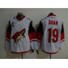 Phoenix Coyotes #19 Shane Doan White Road Stitched NHL Jersey