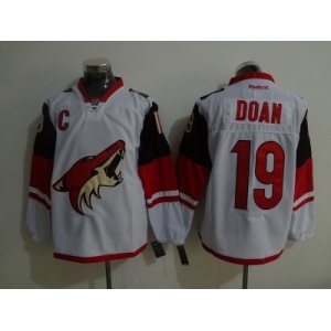 Phoenix Coyotes #19 Shane Doan White Road Stitched NHL Jersey