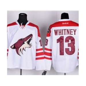 nhl jerseys phoenix coyotes #13 whitney white