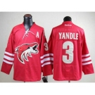 nhl jerseys phoenix coyotes #3 yandle red(A)