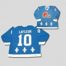 nhl quebec nordiques #10 lafleur blue(ccm)