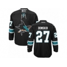 Men's Reebok San Jose Sharks #27 Joonas Donskoi Authentic Black Third NHL Jersey