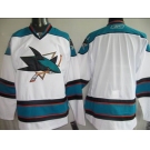 nhl jerseys san jose sharks blank jersey white