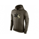 Men's San Jose Sharks Nike Salute To Service NHL Hoodie