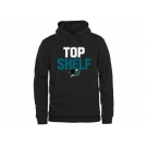 San Jose Sharks Black Top Shelf Pullover Hoodie