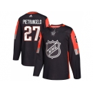 Men Adidas St. Louis Blues #27 Alex Pietrangelo Black 2018 All-Star Central Division Authentic Stitched NHL Jersey