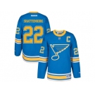 Men's Reebok St. Louis Blues #22 Kevin Shattenkirk 2017 Winter Classic Stitched NHL Jersey