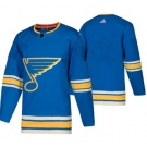 Men's St. Louis Blues Blank Blue Alternate Official Adidas Jersey