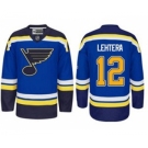 nhl jerseys st. louis blues #12 jori lehtera blue