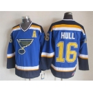 nhl jerseys st. louis blues #16 hull blue[A patch ]