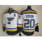 nhl jerseys st. louis blues #20 alexander steen blue-white