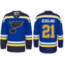 nhl jerseys st. louis blues #21 berglund blue