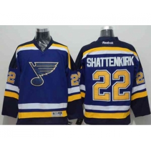 nhl jerseys st. louis blues #22 shattenkirk blue