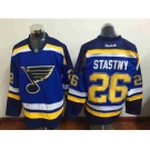 nhl jerseys st. louis blues #26 stastny blue