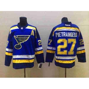 nhl jerseys st. louis blues #27 pietrangelo blue[patch A]