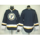 nhl jerseys st. louis blues blank dk.blue