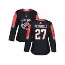 Women Adidas St. Louis Blues #27 Alex Pietrangelo Black 2018 All-Star Central Division Authentic Stitched NHL Jersey