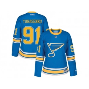 Women's Reebok St. Louis Blues #91 Vladimir Tarasenko 2017 Winter Classic Stitched NHL Jersey