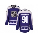 Youth Reebok St. Louis Blues #91 Vladimir Tarasenko Authentic Purple Central Division 2017 All-Star NHL Jersey