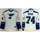 youth nhl jerseys st. louis blues #74 oshie white