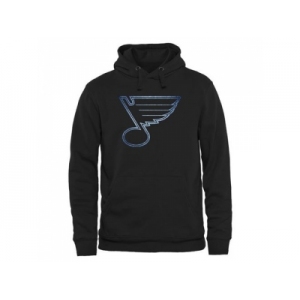 St. Louis Blues Black Rinkside Pond Hockey Pullover Hoodie