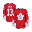 Adidas Toronto Maple Leafs #13 Mats Sundin Authentic Red Alternate NHL Jersey