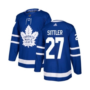 Adidas Toronto Maple Leafs #27 Darryl Sittler Premier Royal Blue Home NHL Jersey