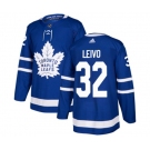 Adidas Toronto Maple Leafs #32 Josh Leivo Authentic Royal Blue Home NHL Jersey