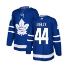 Adidas Toronto Maple Leafs #44 Morgan Rielly Authentic Royal Blue Home NHL Jersey