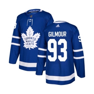 Adidas Toronto Maple Leafs #93 Doug Gilmour Premier Royal Blue Home NHL Jersey