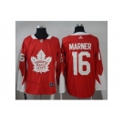 Men Adidas Toronto Maple Leafs #16 Mitchell Marner Red Team Canada Authentic Stitched NHL Jersey