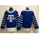 Men Adidas Toronto Maple Leafs Blank Blue Authentic 1918 Arenas Throwback Stitched NHL Jersey