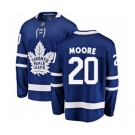 Men Toronto Maple Leafs #20 Dominic Moore Fanatics Branded Royal Blue Home Breakaway NHL Jersey