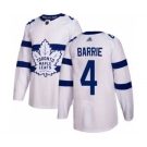 Men's Maple Leafs #4 Tyson Barrie White 2018 Stadium Series Stitched Hockey Jersey