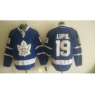 Men's Reebok Toronto Maple Leafs #19 Bruce Boudreau Authentic Royal Blue New Third NHL Jersey