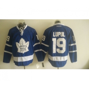 Men's Reebok Toronto Maple Leafs #19 Bruce Boudreau Authentic Royal Blue New Third NHL Jersey