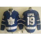 Men's Toronto Maple Leafs #19 Joffrey Lupul Blue New Stitched NHL Jersey