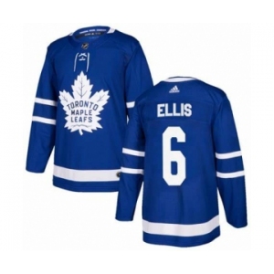 Men's Toronto Maple Leafs #6 Ron Ellis Royal Blue Adidas Stitched NHL Jersey