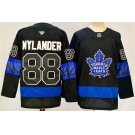 Men's Toronto Maple Leafs #88 William Nylander Black 2024-25 Stitched Jersey