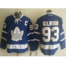 Men's Toronto Maple Leafs #93 Doug Gilmour Blue New Stitched NHL Jersey