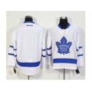 Men's Toronto Maple Leafs Blank White New Stitched NHL Jersey