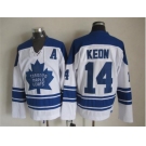 NHL Toronto Maple Leafs #14 Dave Keon white Throwback Stitched jerseys